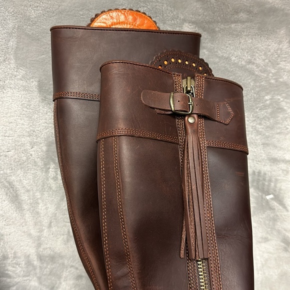 Penelope Chilvers Standard Tassel Boots Size 37.5 - Picture 4 of 13